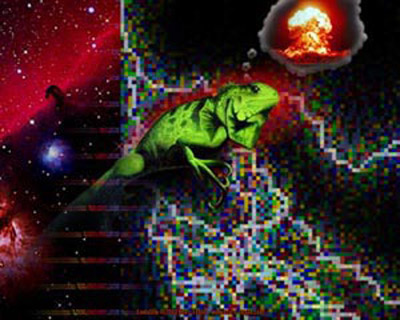 Oil painting - 1986 3D animation - Cinema 4D